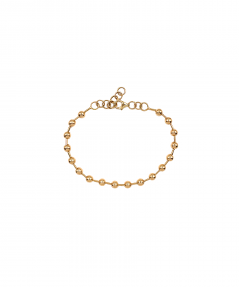 دستبند گوی فروزان هماتیت گلد Hematite Gold کد 135746