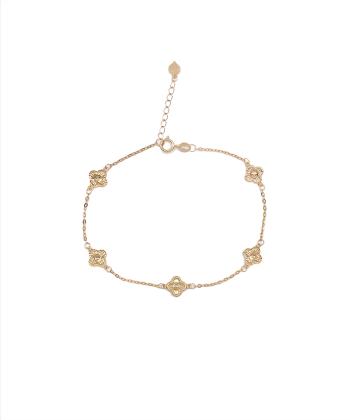 دستبند ونکلیف یاسمن هماتیت گلد Hematite Gold کد 135757