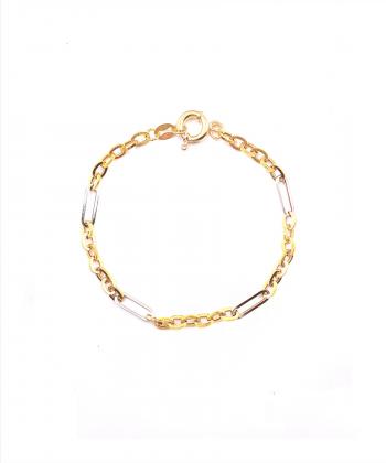دستبند رولو آنیدا هماتیت گلد Hematite Gold کد 135765