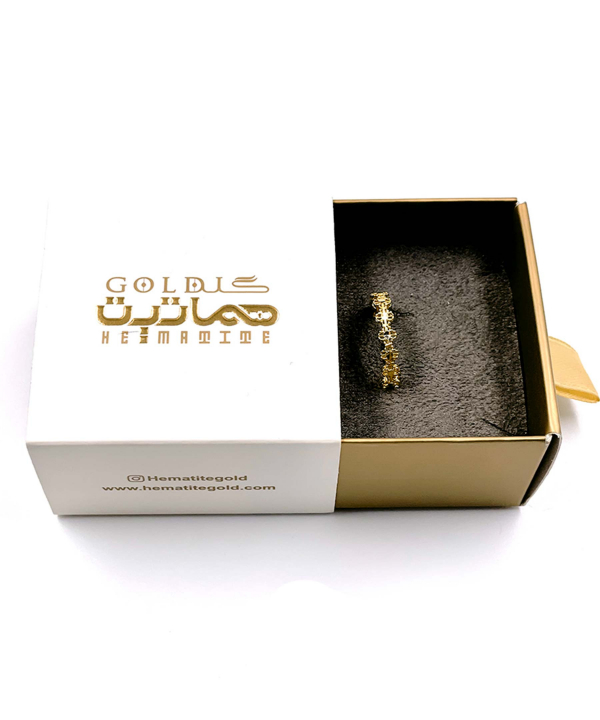 انگشتر آس آیدا هماتیت گلد Hematite Gold کد 132585