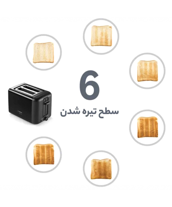 توستر بوش Bosch مدل 3P423