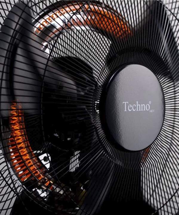 پنکه فن هیتر تکنو Techno مدل 9500