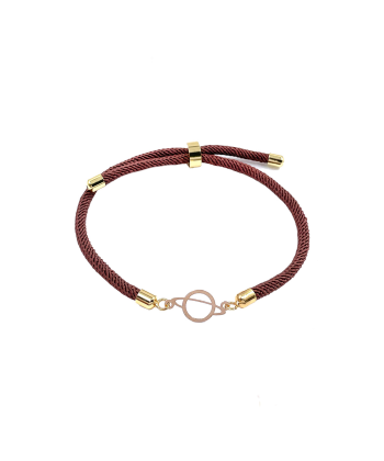 دستبند زحل ژینا هماتیت گلد Hematite Gold کد 132024