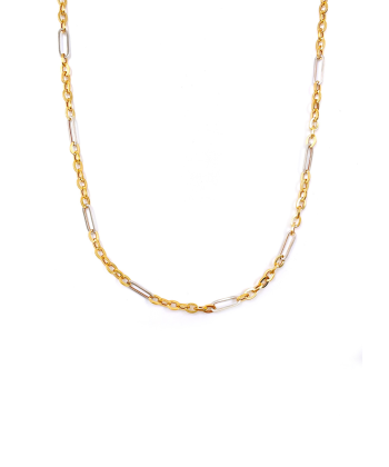 زنجیر رولو آنیدا هماتیت گلد Hematite Gold کد 135764