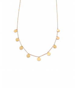 گردنبند سکه ای ترانه هماتیت گلد Hematite Gold کد 131488