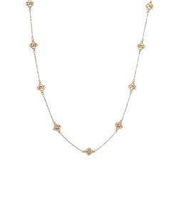 گردنبند ونکلیف یاسمن هماتیت گلد Hematite Gold کد 135756