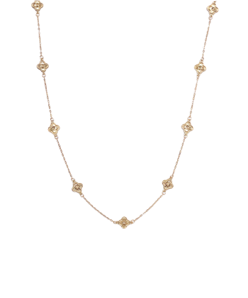 گردنبند ونکلیف یاسمن هماتیت گلد Hematite Gold کد 135756