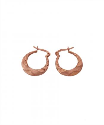 گوشواره دامله السا هماتیت گلد Hematite Gold کد 132576