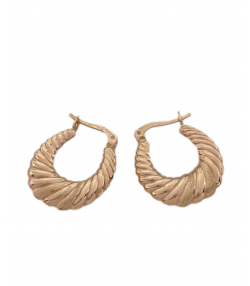 گوشواره دامله بهنوش هماتیت گلد Hematite Gold کد 132578