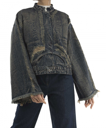 سویشرت جین زنانه لوسیفر Lusifer کد W21983