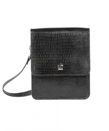 کیف دوشی چرم طبیعی زنانه منط مدل b277