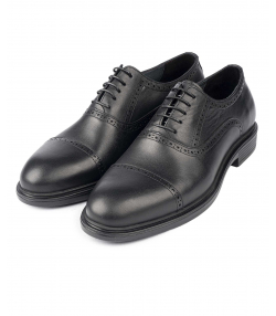 کفش مردانه چرم طبیعی مارال چرم Maral Leather مدل امرسون