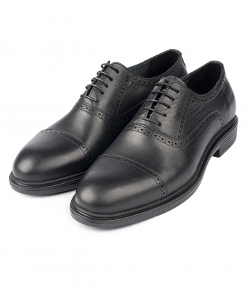 کفش مردانه چرم طبیعی مارال چرم Maral Leather مدل امرسون