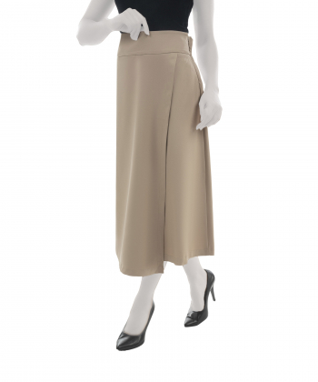 دامن بلند پلی استر زنانه سرژه مدل MP-SE-210218