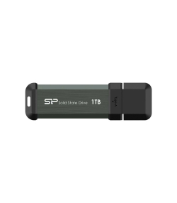 اس اس دی اکسترنال سیلیکون پاور مدل MS70 ظرفیت یک ترابایت به همراه تبدیل USBبه Type-c