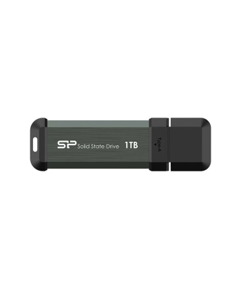 اس اس دی اکسترنال سیلیکون پاور مدل MS70 ظرفیت یک ترابایت به همراه تبدیل USBبه Type-c