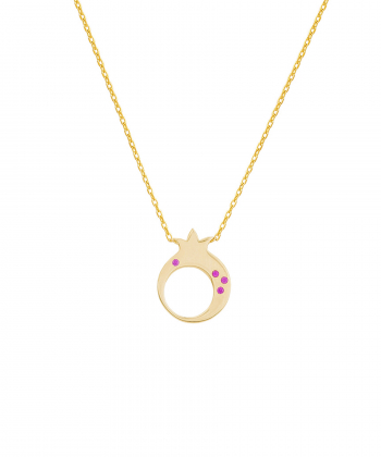 گردنبند انار قرمز کیا گالری Kia Gallery کد RSK-1138-1