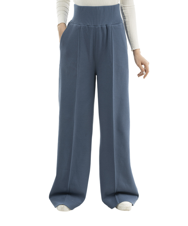 تصویر شلوار زنانه جودون بافت آبی ریس Rees کد 1036105-08 