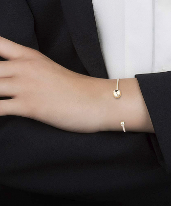 النگو فلکسی دو سر گوی کیا گالری Kia Gallery کد BM401