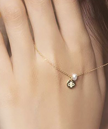 گردنبند دایره زنبور کیا گالری Kia Gallery کد NM326