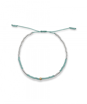 دستبند سنگی گوی سنگی فیروزه ای گیوا کیا گالری Kia Gallery کد OB017