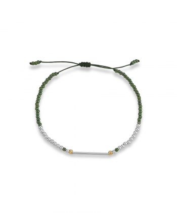 دستبند سنگی گوی سنگی خط سبز گیوا کیا گالری Kia Gallery کد OB018