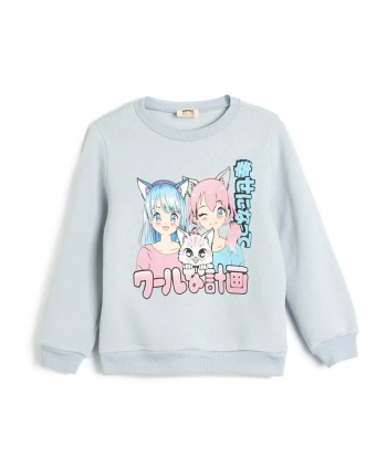 سویشرت دخترانه کوتون Koton کد 5WKG10054AK