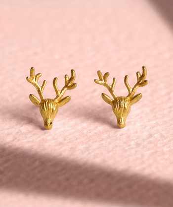 گوشواره میخی گوزن ریز کیا گالری Kia Gallery کد EM219