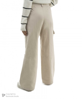 شلوار کتان زنانه ریس مدل 1036099