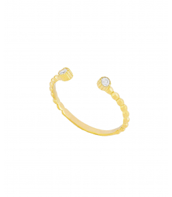 انگشتر گوارسه دو سر نگین کیا گالری Kia Gallery کد RM219