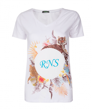 تیشرت زنانه آستین کوتاه آر ان اس RNS