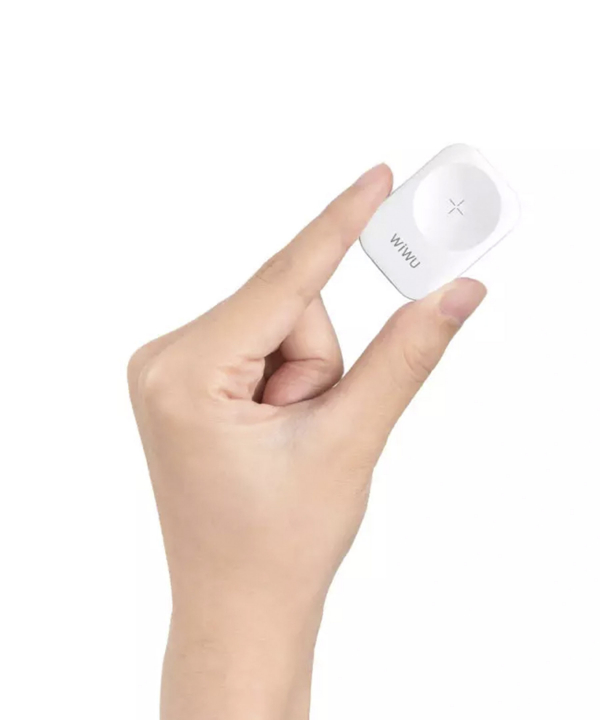 مینی شارژر وایرلس اپل واچ مغناطیسی ویوو WiWU Wireless Charger for APPLE watch M16