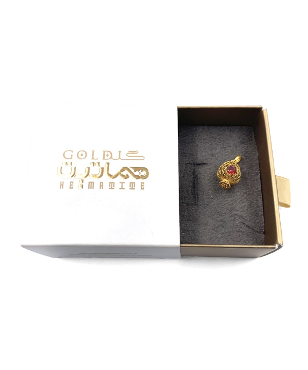پلاک انار خاتون هماتیت گلد Hematite Gold کد 135786