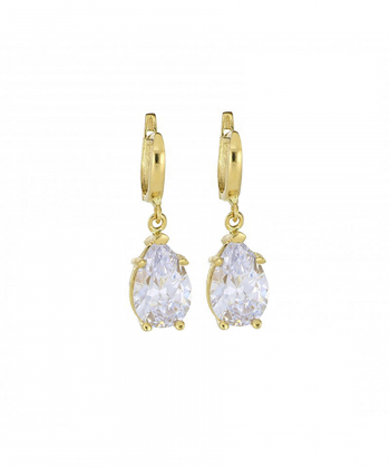 گوشواره اشک سفید کیا گالری Kia Gallery کد EM418