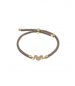دستبند میکی موس آریانا هماتیت گلد Hematite Gold کد 132023