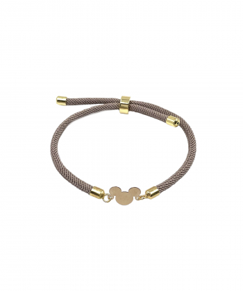 دستبند میکی موس آریانا هماتیت گلد Hematite Gold کد 132023