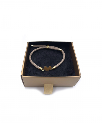 دستبند میکی موس آریانا هماتیت گلد Hematite Gold کد 132023