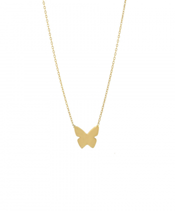 گردنبند پروانه میوگلد Mio Gold کد NC636