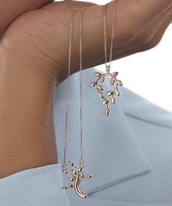 گردنبند شاخه میوگلد Mio Gold کد NC1534