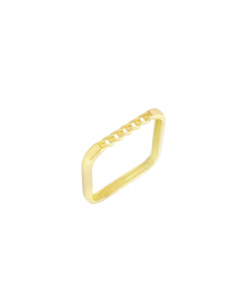 انگشتر مربع میوگلد Mio Gold کد R1443