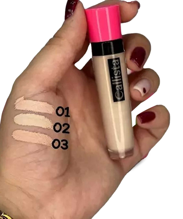 کانسیلر مایع کالیستا Calista مدل Cover Up حجم 6 میلیلیتر|رنگ c12-نود-بانی مد