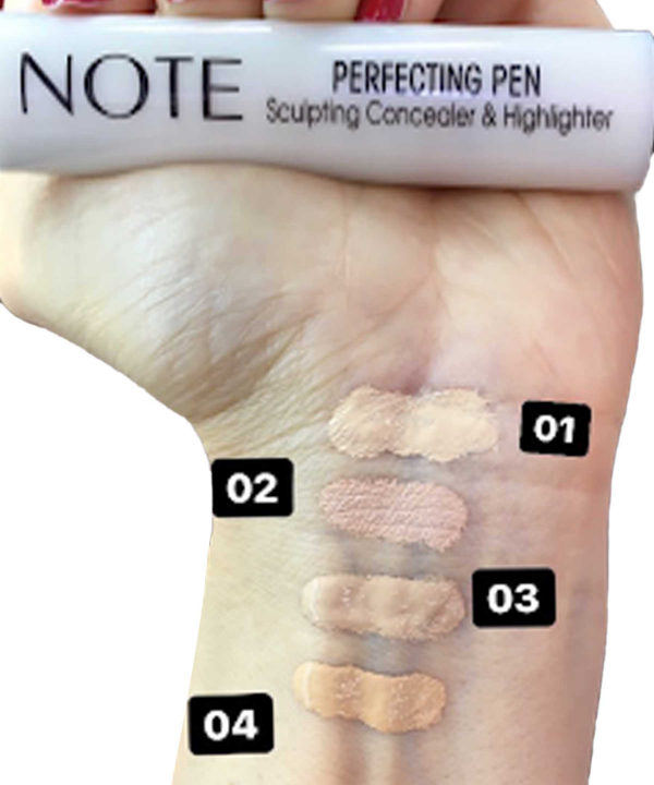 کانسیلر و هایلایتر نوت Note مدل Perfecting Pen حجم 3 میلی‌لیتر