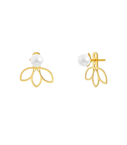 گوشواره لوتوس میوگلد Mio Gold کد E1466