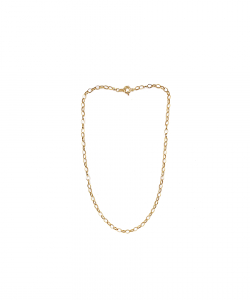 زنجیر رولو میترا هماتیت گلد Hematite Gold کد 135803