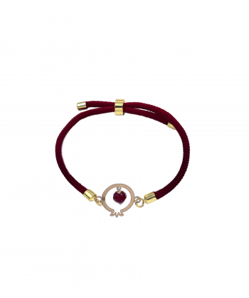 دستبند انار سرخ هماتیت گلد Hematite Gold کد 135807