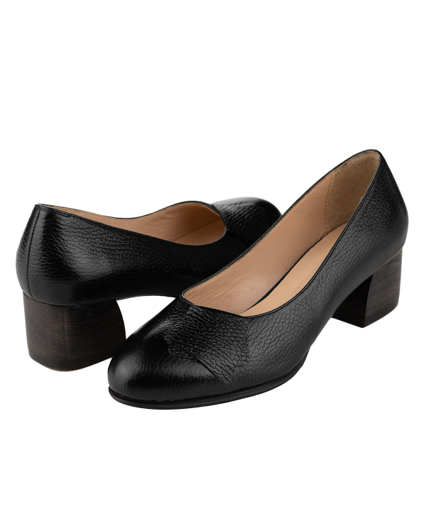 کفش اداری زنانه چرم مشهد Mashahd Leather مدل J2351-001