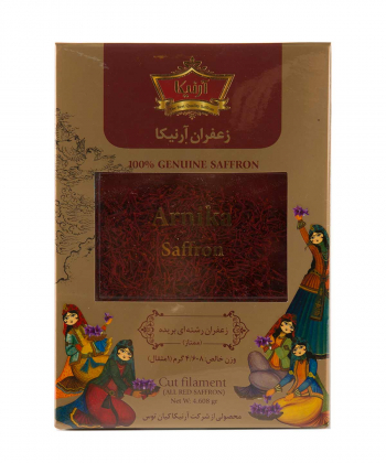 زعفران سرگل خاتون آرنیکا Arnika وزن 4.6 گرم