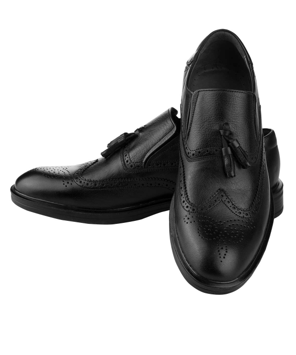 کفش کلاسیک مردانه چرم مشهد Mashad Leather مدل J6019-001
