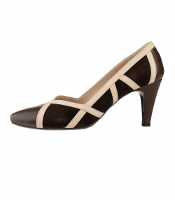 کفش مجلسی زنانه چرم مشهد Mashahd Leather مدل J2381-001