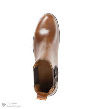 نیم بوت چرم طبیعی زنانه بونتی Bonetti مدل 4205